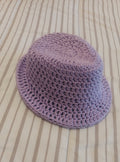 Lilac Artisan Crochet Fedora